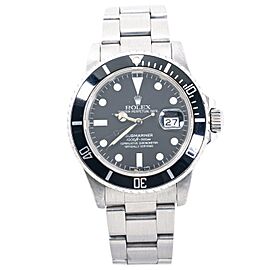 Rolex Submariner Stainless Steel Black Dial Automatic Men's Watch 40mm