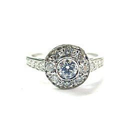 Tiffany & Co Diamond Bezel Set Ring