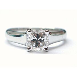 Tiffany & Co. PLATINUM Lucida Diamond Engagement Ring