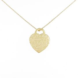 TIFFANY & Co 950 Platinum Notes heart Necklace LXGYMK-180