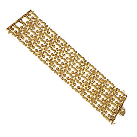 18K Rose Gold Italian Bracelet