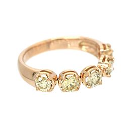 18k pink gold Diamond Ring