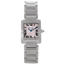 Cartier Tank Francaise W51031Q3 Ladies Steel Limited Edition Watch