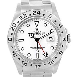 Rolex Explorer II 16570 White Dial Automatic Mens Watch