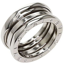 BVLGARI 18K white Gold B.zero1 Ring US 5.5 QJLXG-1356