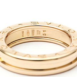 BVLGARI 18k Pink Gold B-ZERO1 Ring Ring LXGoodsLE-102