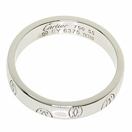 CARTIER 18K white Gold Ring US (7) LXGQJ-621