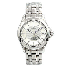 OMEGA Seamaster Automatic Silver Dial Mens Watch SKYJN-704