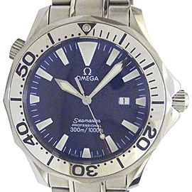 Omega Seamaster Stainless Steel with Blue Dial 41mm Mens Watch