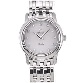 OMEGA de vill Stainless Steel/Stainless Steel Quartz diamond Watch LXGH-105