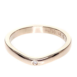 Cartier 18K Pink Gold Ballerina Wedding Ring Size 4.5