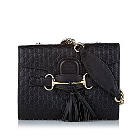 Gucci Mini Microguccissima Emily Crossbody Bag