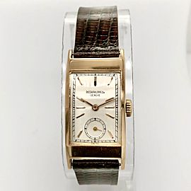 PATEK PHILIPPE Manual-Winding 18K Rose Gold Watch