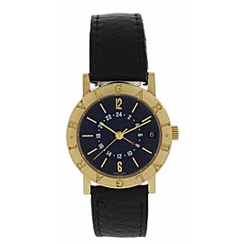 Bvlgari BB 33 GL GMT 18K Yellow Gold Automatic