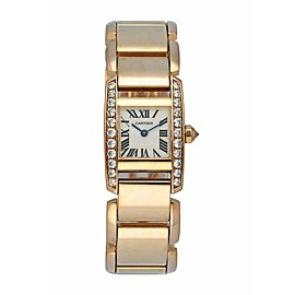 Cartier Tankissime 2801 18k Rose Gold Quartz Ladies Watch