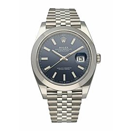 Rolex Datejust 126300 Stainless steel Men's Watch Box & Papers