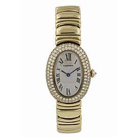 Cartier Baignoire 1950 18K Yellow Gold Ladies Watch