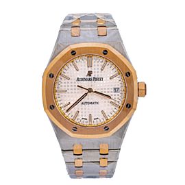 AUDEMARS PIGUET ROYAL OAK STEEL AND ROSE GOLD 37MM - 15450SR.OO.1256SR.01