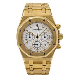 AUDEMARS PIGUET ROYAL OAK CHRONO 39MM YELLOW GOLD - 26022BA.OO.D098CR.01