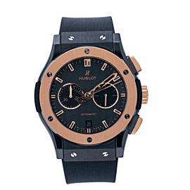 HUBLOT CLASSIC FUSION CHRONOGPRAH 45MM 521.CO.1181.RX ROSE GOLD AND CERAMIC