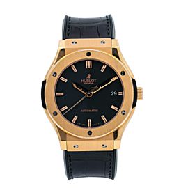 HUBLOT CLASSIC FUSION ROSE GOLD WATCH