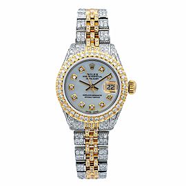 ROLEX LADY-DATEJUST GREY WOMEN'S WATCH - 6916