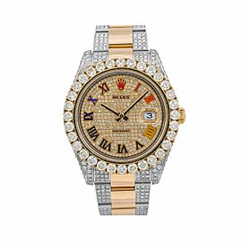 ROLEX DATEJUST II CHAMPAGNE MEN'S WATCH - 116333