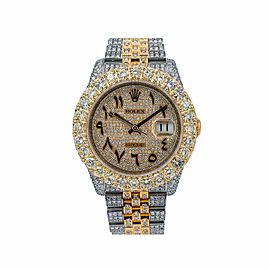 ROLEX DATEJUST CHAMPAGNE MEN'S WATCH - 116233