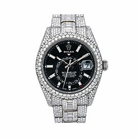 ROLEX SKY-DWELLER BLACK MEN'S WATCH - 326934