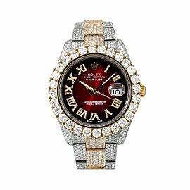 ROLEX DATEJUST II RED MEN'S WATCH - 116333