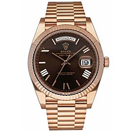 Rolex Day-Date 18K Rose Gold Men's Watch