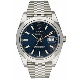 Rolex Datejust 126300 Blue Dial Mens Watch