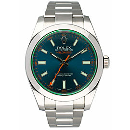 Rolex Milgauss Blue Dial Mens Watch