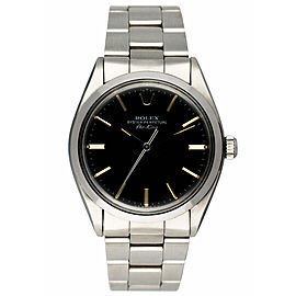 Rolex Air-King Black Dial Mens Watch With