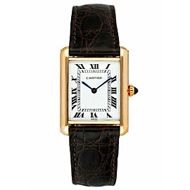 Cartier Tank Paris 18K Yellow Gold Ladies Watch