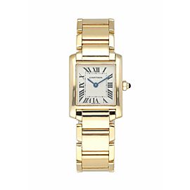 Cartier Tank Francaise 18k Yellow Gold Ladies Watch