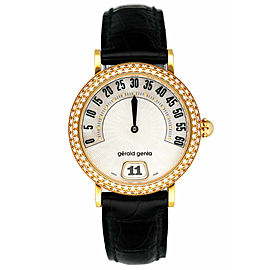 Gérald Genta Retro Diamonds Dial Gold Ladies Watch