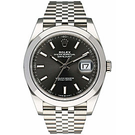 Rolex Datejust Slate Dial Mens Watch