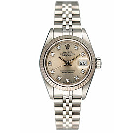 Rolex Datejust Diamond Dial Ladies Watch