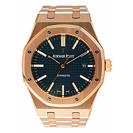 Audemars Piguet Royal Oak 18K Rose Gold Mens Watch