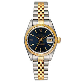 Rolex Datejust Blue Dial Ladies Watch