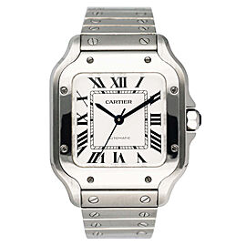 Cartier Santos De Cartier Midsize Steel Ladies Watch