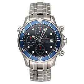 Omega Seamaster Chronograph Stainless Steel Mens Watch