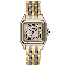 Cartier Panthere 11002 Three Row Midsize Ladies Watch