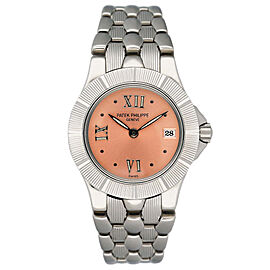 Patek Philippe Neptune 4880 Pink Dial Ladies Watch