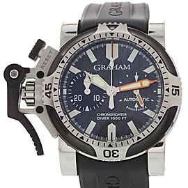 Men's Graham Chronofighter Oversize Stainless Steel Automatic Watch