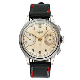 Heuer Vintage 1940s Chronograph Mens Watch