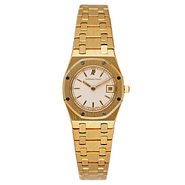 Audemars Piguet Royal Oak Cream Dial Ladies Watch