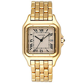 Cartier Panthere Large 18K Yellow Gold Mens Watch