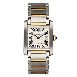 Cartier Tank Francaise Two Tone Midsize Watch